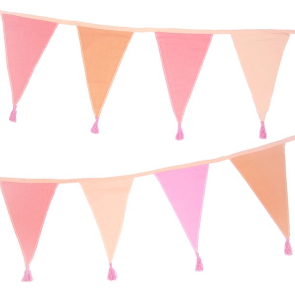 Pink Bunting Garland - Image 2
