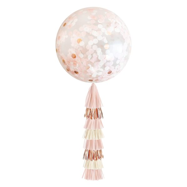 Giant Confetti Balloon & Tassel - Image 5