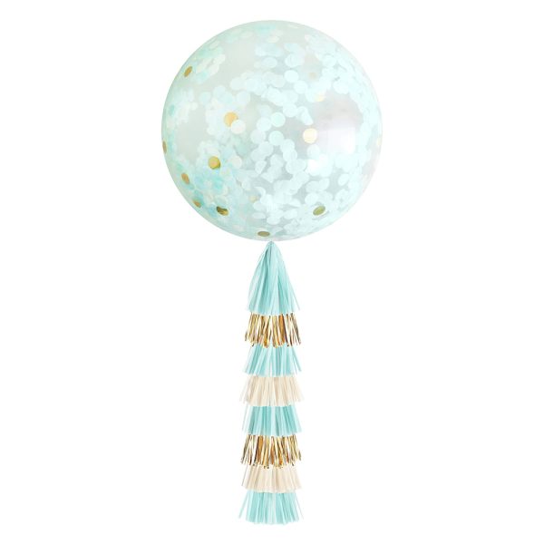 Giant Confetti Balloon & Tassel - Image 4