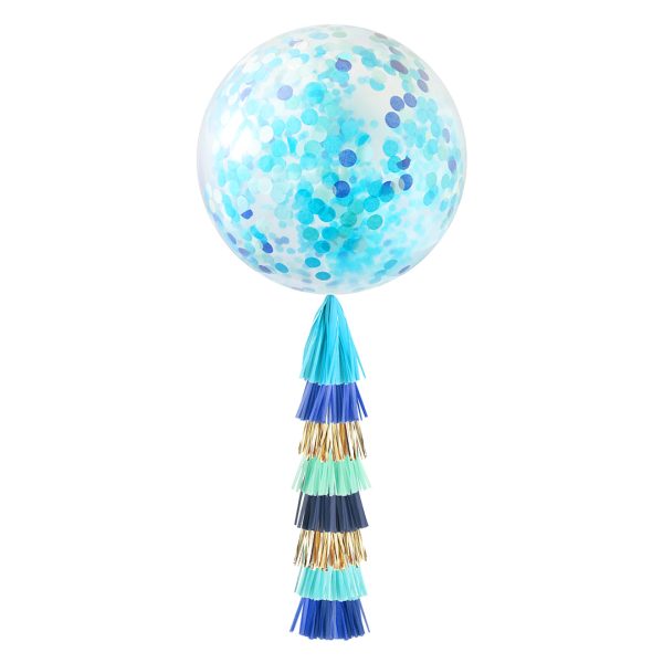 Giant Confetti Balloon & Tassel - Image 6