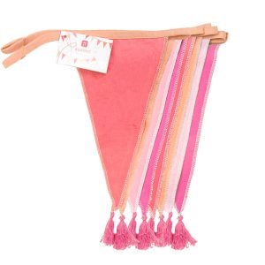 Pink Bunting Garland